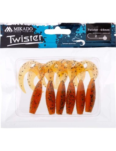 Mikado Twister 64mm Orange...