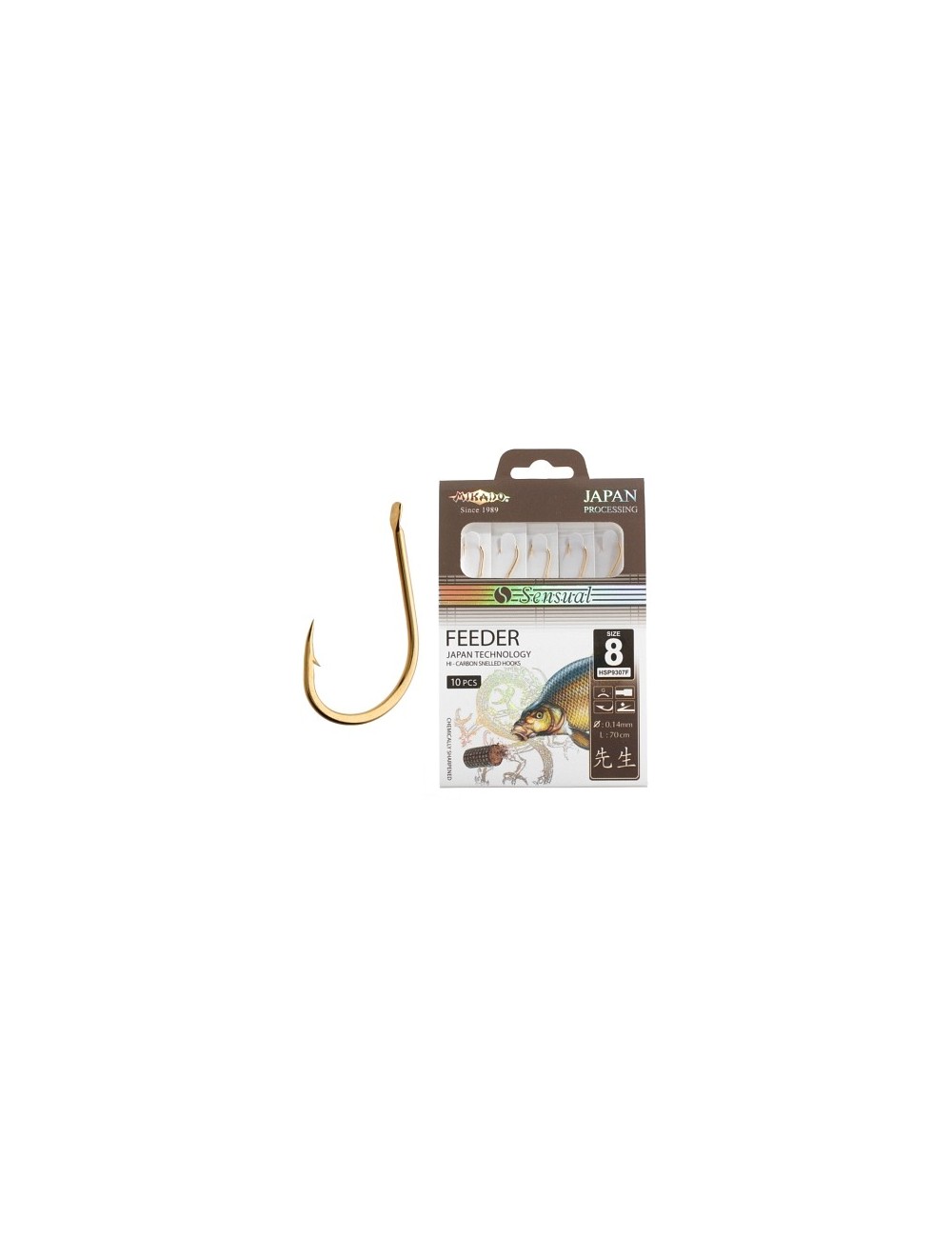 Mikado Sensual Feeder Előkötött 12G
