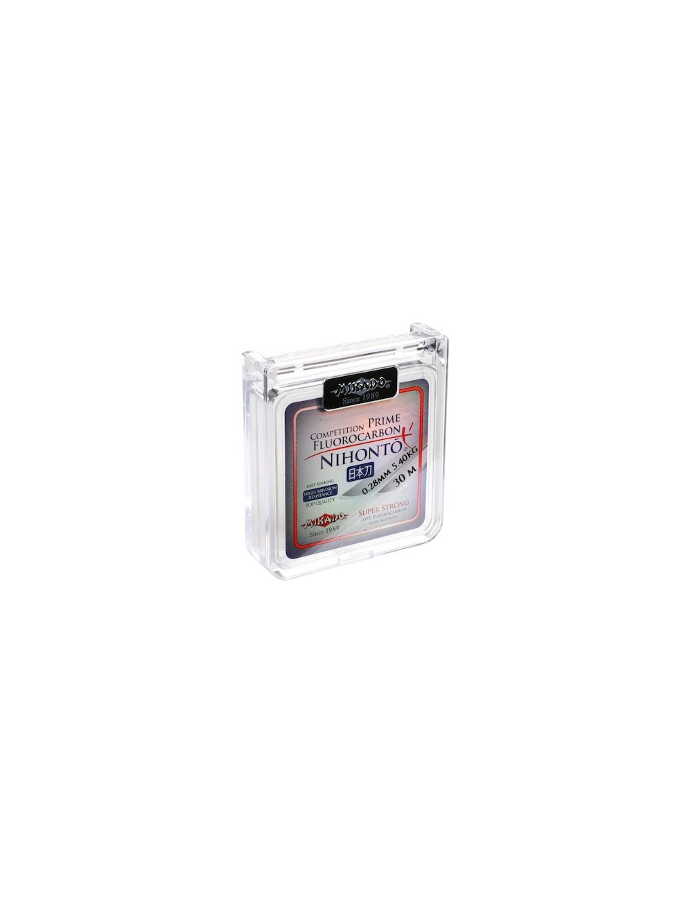 Mikado Nihonto Fluorocarbon Silk 0.18mm 30m