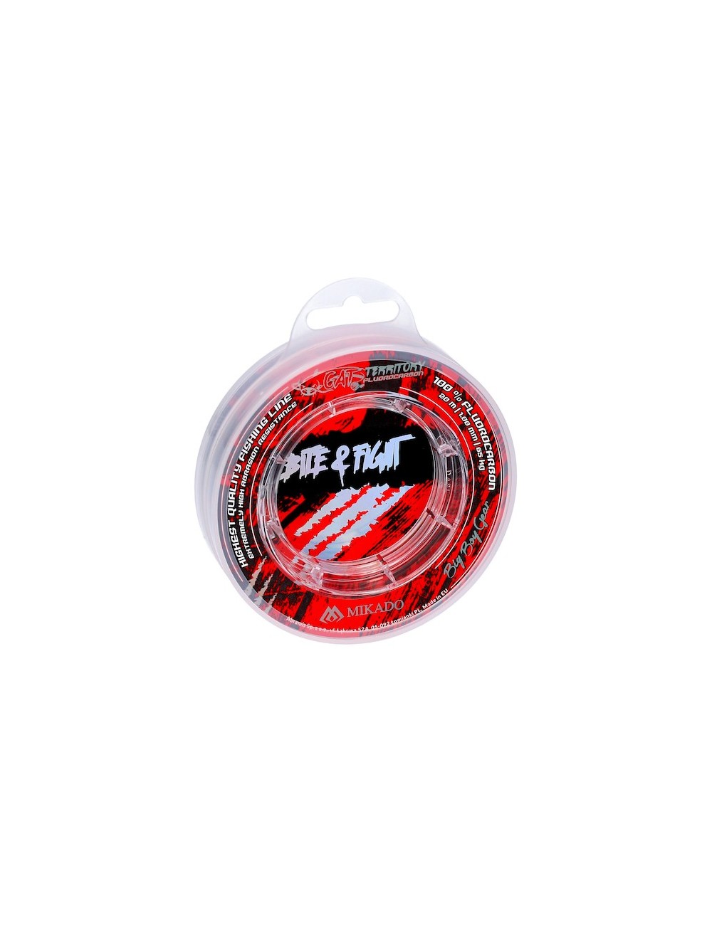 Mikado Cat Territory Fluorocarbon Előke 0.70mm 20m