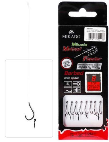 Mikado Method Feeder FC Csalitüskés Rig No.6 10cm